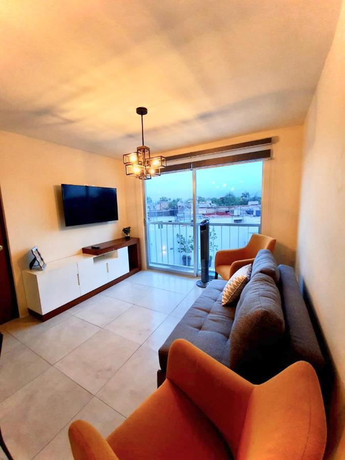 Apartament Departamento Nuevo Y Centrico Con Ambiente Familiar En Guadalajara Zewnętrze zdjęcie